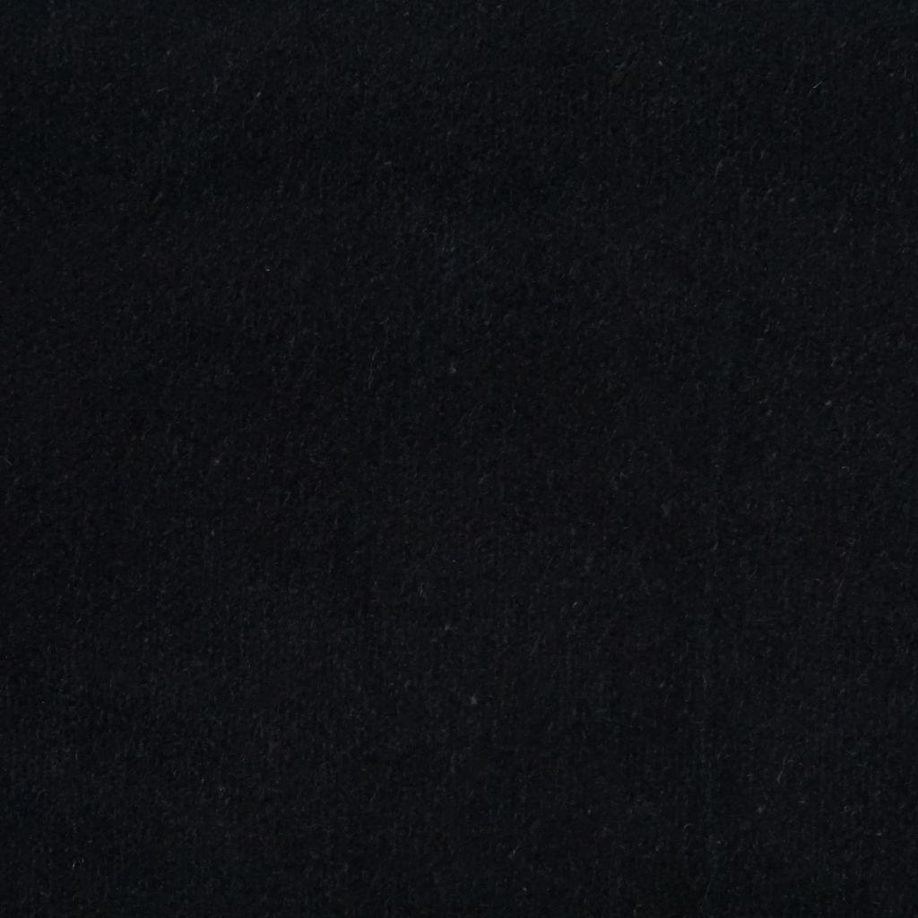 Stretch-Samt Baumwolle schwarz